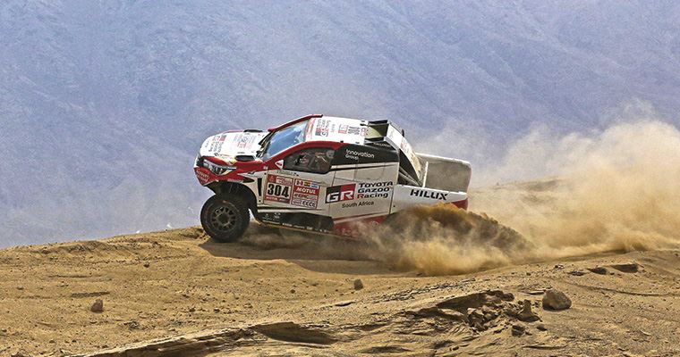 Rally Dakar: Quintanilla remata sexto en la segunda etapa Rally Dakar: Quintanilla remata sexto en la segunda etapa