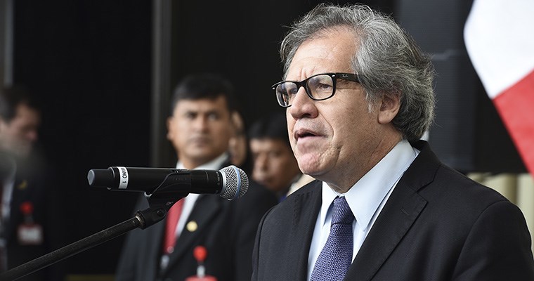 La reelección no es un derecho humano — Luis Almagro