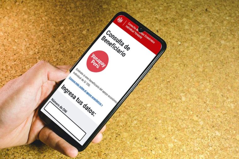 Bono Yanapay Perú consulte este link para conocer si eres beneficiario