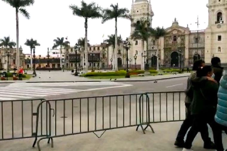 Pj Dispone El Retiro De Rejas En La Plaza De Armas Del Centro Hist Rico