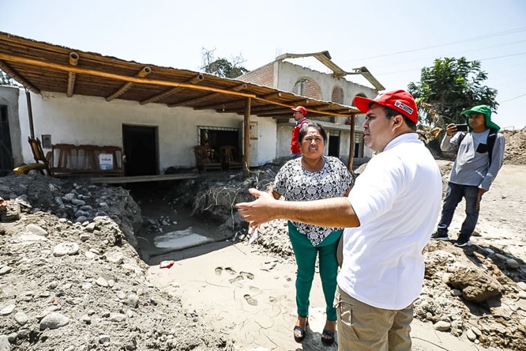 Ica Ministerio De Vivienda Inspecciona Zonas Afectadas Por Lluvias En