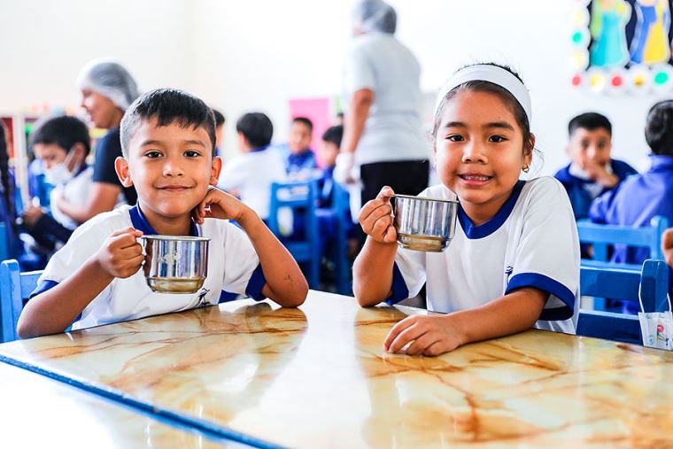 Qali Warma brinda alimentación escolar a más 1 millón de niños de nivel