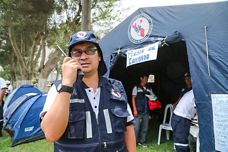 Brigadistas Del Minsa Garantizar N Atenci N En La Gran Parada Y Desfile