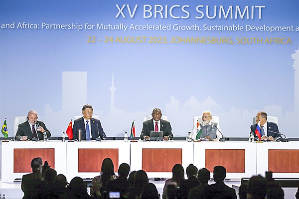 Líderes del BRICS aceptan ingreso de seis nuevos países Noticias