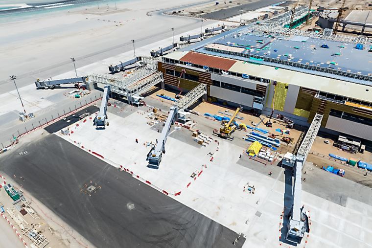 Aeropuerto Jorge Ch Vez Obras Del Nuevo Terminal De Pasajeros Presenta