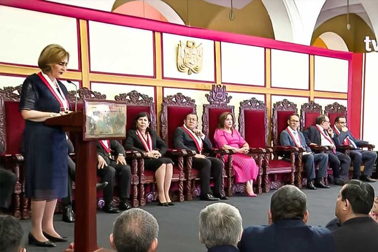 Presidenta Boluarte Participa En Apertura Del A O Jurisdiccional Del