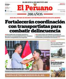 Diario Oficial El Peruano