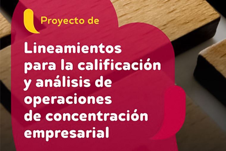 Imagen 1: Indecopi plantea elementos claves para la calificación y análisis de operaciones de concentración empresarial
