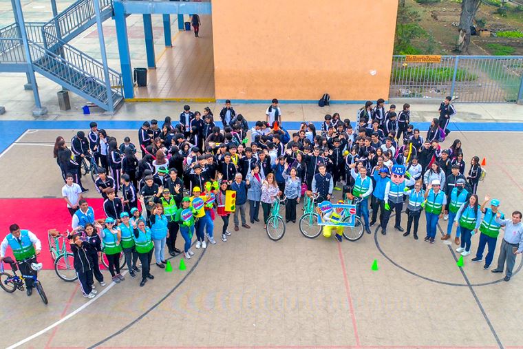 ATU impulsa la movilidad sostenible en Lima y Callao desde las escuelas con  el programa "A tu cole en bici"