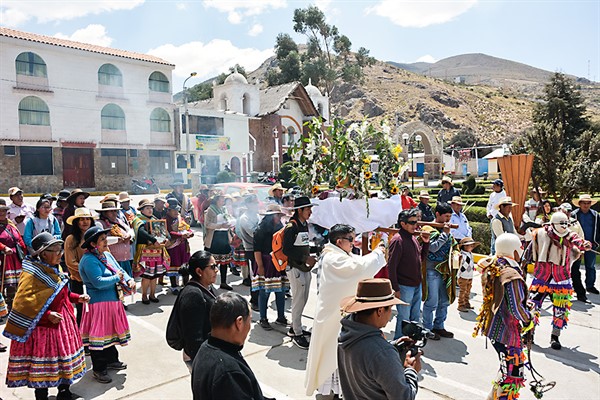 Celebración en Chilcaymarca