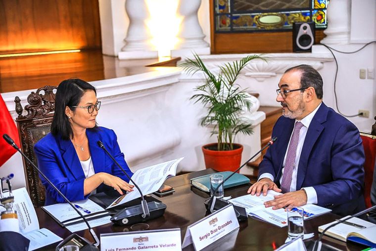 Presidenta Fujimori se reúne con CAF y anuncia cooperación para fortalecer seguridad ciudadana | Noticias | Diario Oficial El Peruano