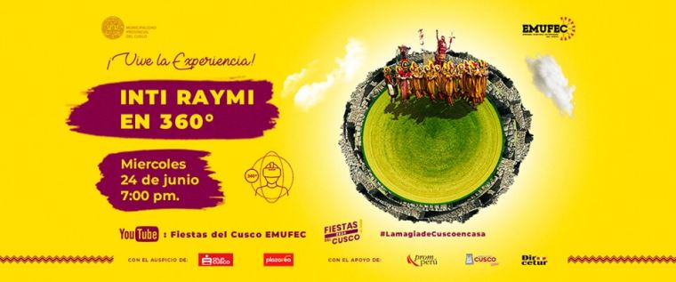 Video Inti Raymi En 360 Se Estrenara Esta Noche A Las 19 00 Horas Desde El Cusco Para Todo El Mundo