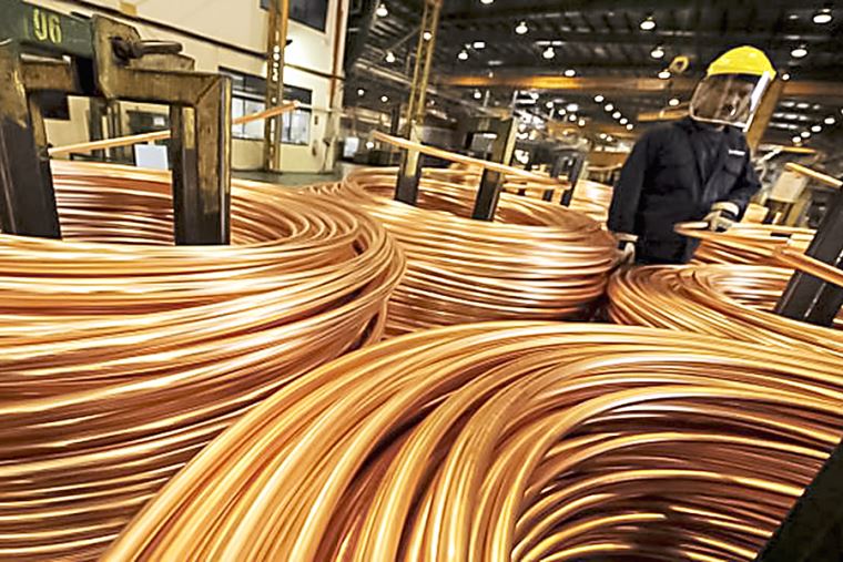El Perú tiene oportunidad de crecimiento con su producción de cobre