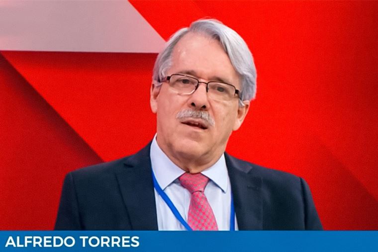 Alfredo Torres el segundo lugar se va a definir entre cuatro