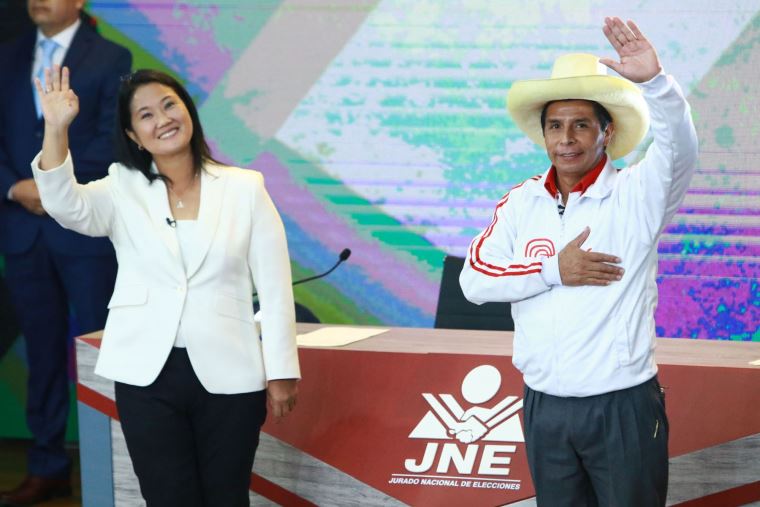 Culmina Debate Presidencial Entre Pedro Castillo Y Keiko Fujimori En Arequipa