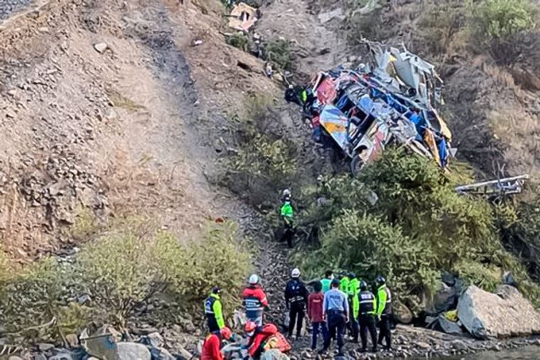 Carretera Central: Aumenta A 29 Los Muertos Por Despiste De Bus ...