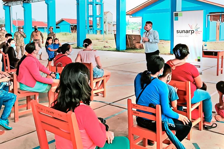 Sunarp orienta a comunidades nativas sobre la renovación de sus juntas  directivas