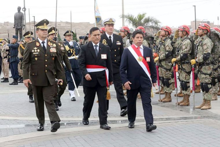 Presidente Castillo Lidera Ceremonia Por El Día De Las Fuerzas Armadas ...