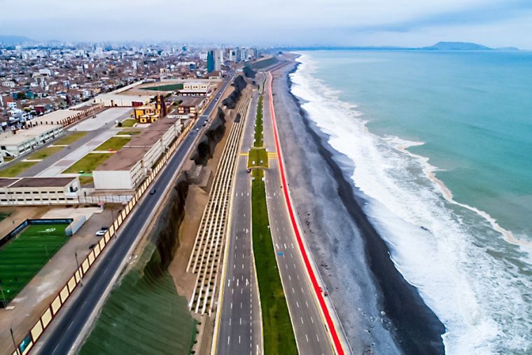 Autoridades De Lima Y Callao Inauguran Primer Tramo De La Costa Verde En El Callao Noticias