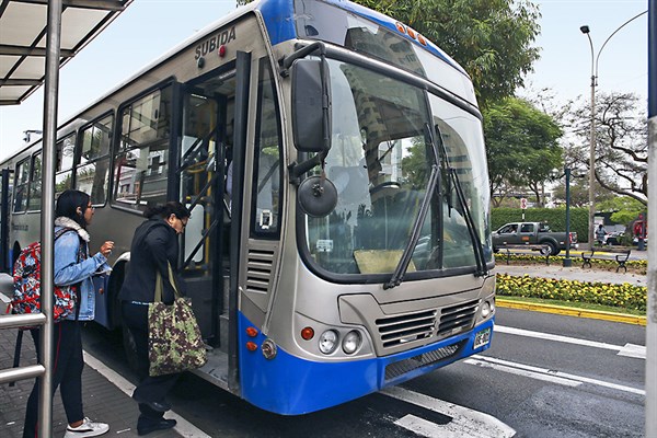 El Transporte Urbano Sostenible Es Prioritario Noticias Diario Oficial El Peruano 4045