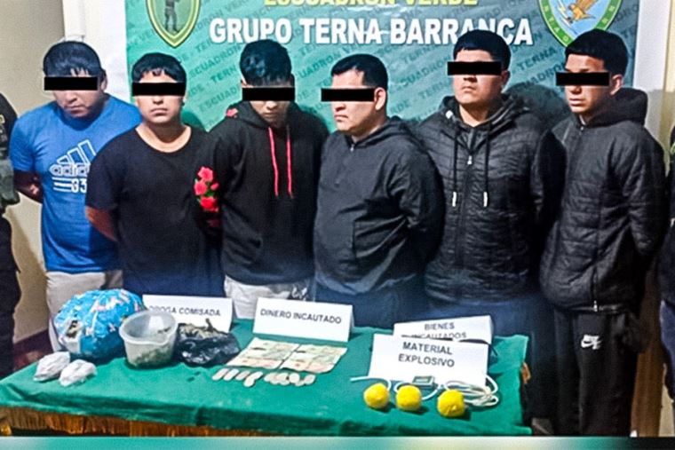 Policía Nacional Desarticula Banda De Presuntos Extorsionadores En ...