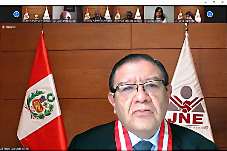 Presidente Del Jne Labor De Los Jurados Electorales Especiales Consolida La Base De La 6881