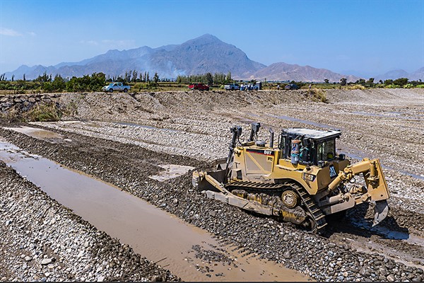 Avanza descolmatación de ríos Noticias Diario Oficial El Peruano