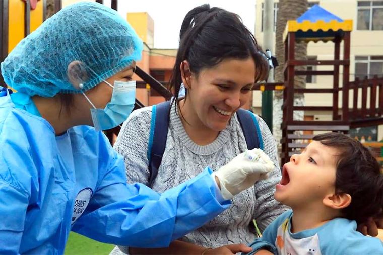 News on Peru increasing routine vaccination coverage for children aged 1 and under 3