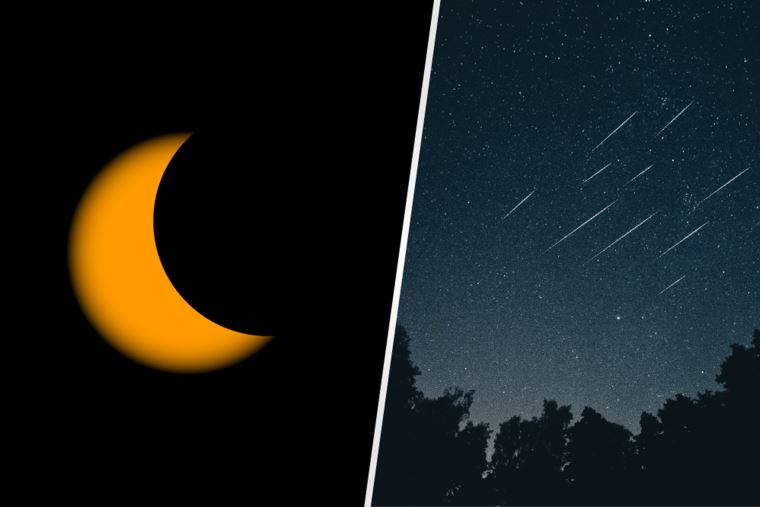 IGP registra eclipse solar parcial y lluvia de meteoros Oriónidas