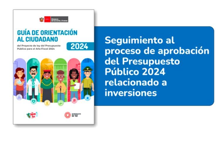 MEF facilita seguimiento del Presupuesto Público 2024 Información