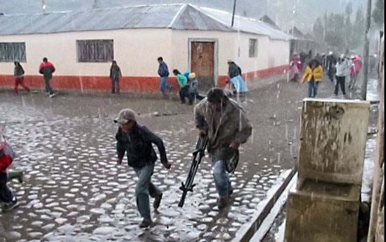 Esta semana se espera fuertes lluvias en 15 regiones de la sierra, según Senamhi