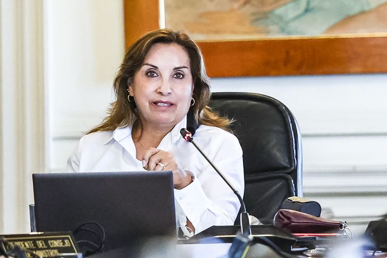 Presidenta Dina Boluarte Encabeza Sesión Del Consejo De Ministros ...