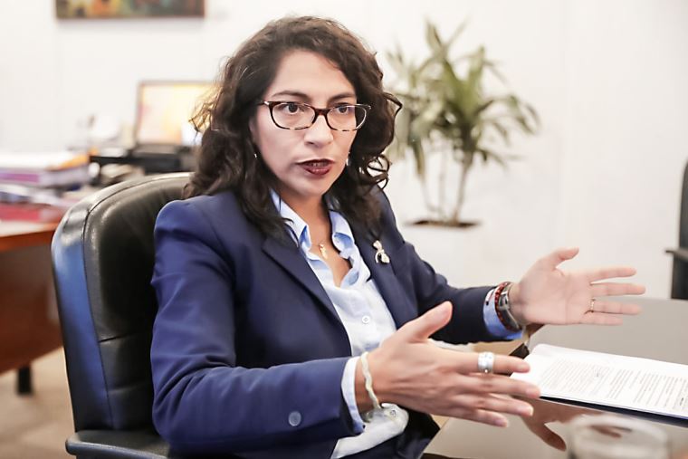 Ministra Urteaga vemos con preocupación que se dispongan detenciones