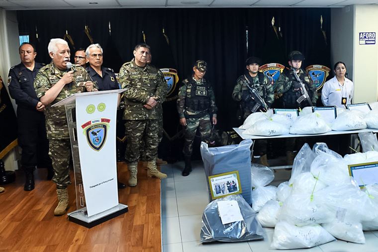 ¡Récord histórico! PNP decomisó más de 133 toneladas de droga en lo que ...