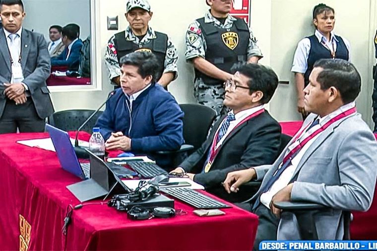 Pedro Castillo: Continúa juicio oral contra expresidente por golpe de ...