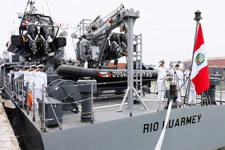 Dos nuevas patrulleras incorpora la Marina para luchar contra las actividades ilícitas en el mar